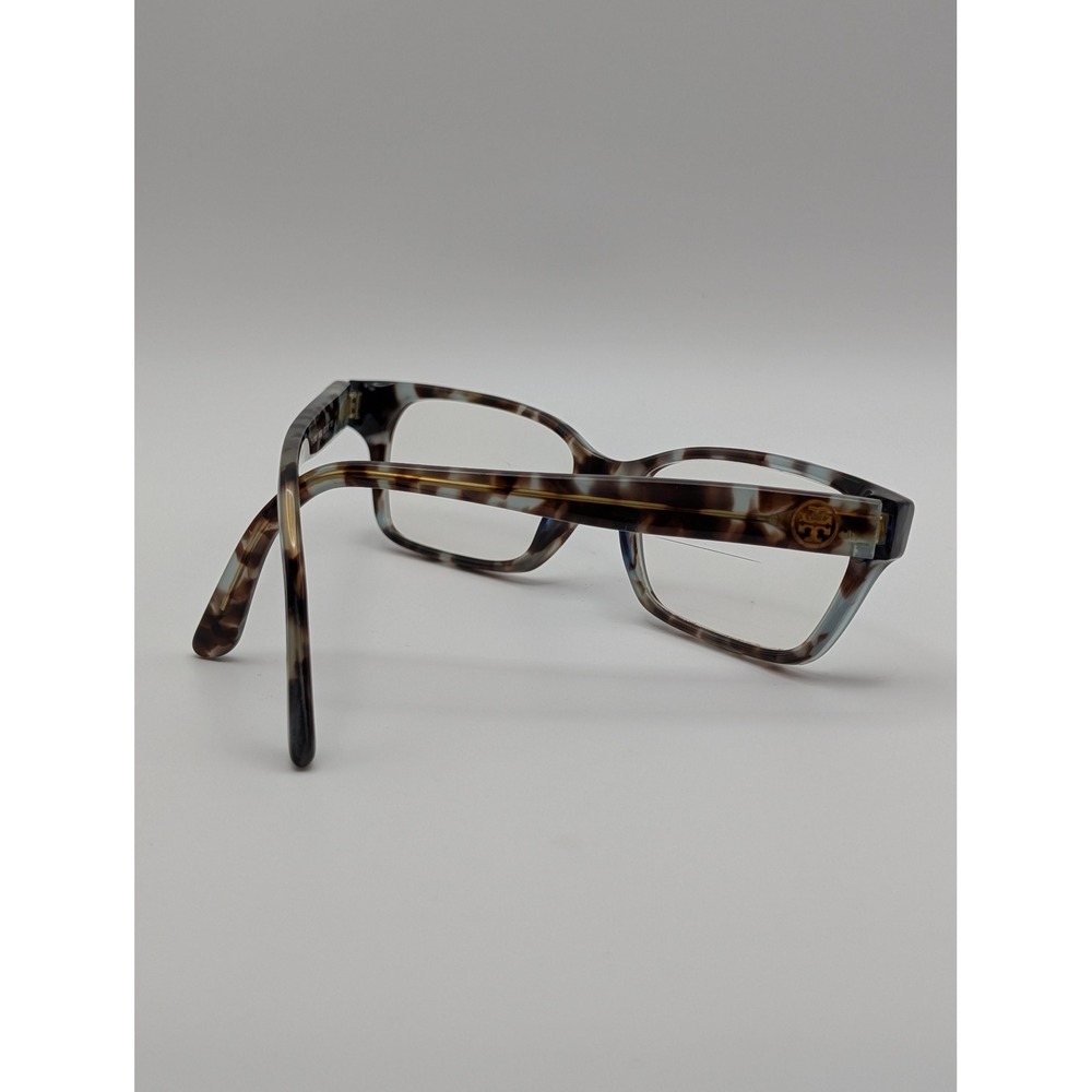 Tory Burch TY2080 Eyeglasses Frames Only Blue Tortoise Full Rim Gold Logo 53mm